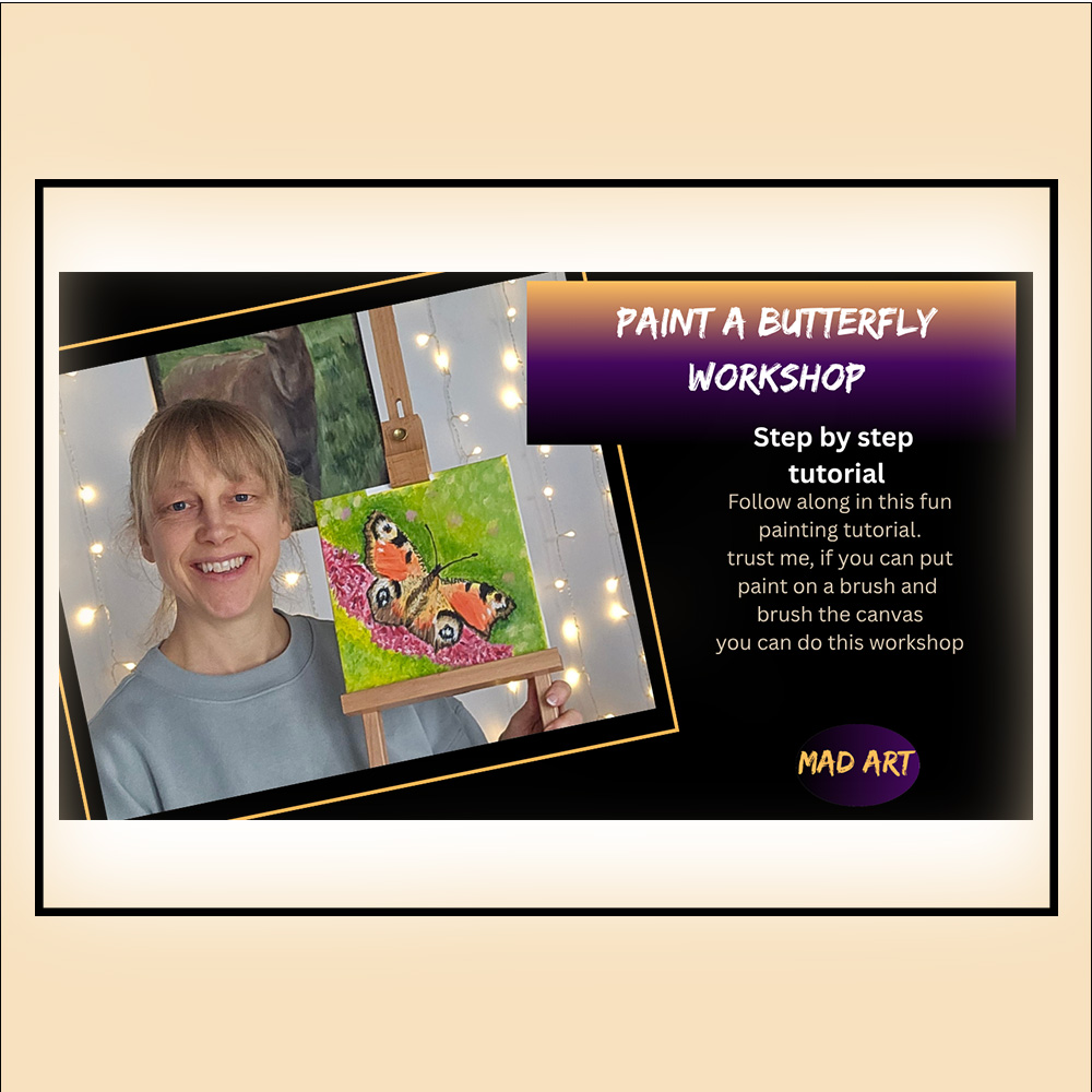 Paint A Butterfly Workshop