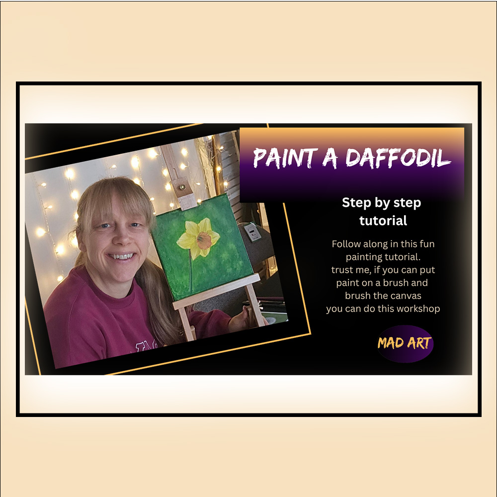 Paint A Daffodil Workshop
